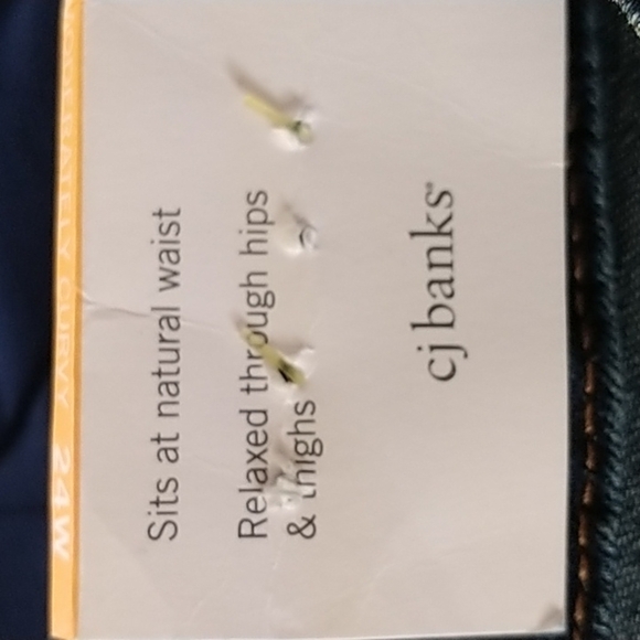 C.J.Banks Moderately Curvy Ankle Jeans Plus Size 24W - Picture 10 of 10